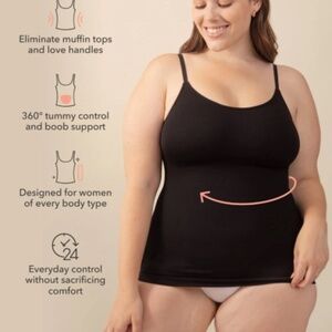 Brand new - Shapermint Essentials All Day Every Day Scoop Neck Cami - Black XL